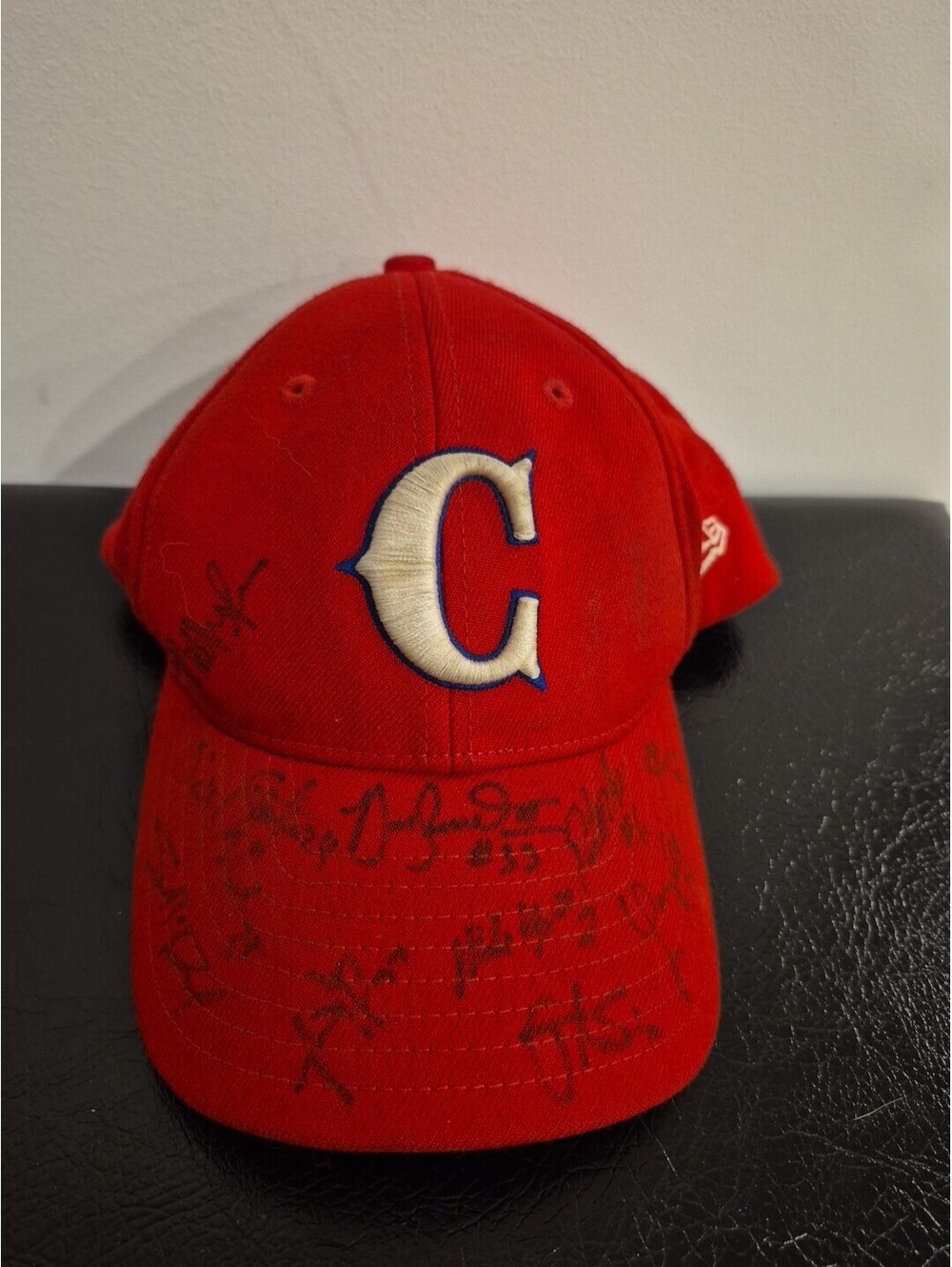 Vancouver Canadians New Era Youth Hat One Size MiLB Red Baseball Cap Autographed